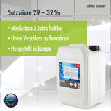 20 kg Höfer Chemie® Salzsäure 29-32%