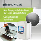 20 kg Höfer Chemie® Salzsäure 29-32%