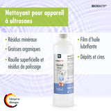 Produit detergent ultrason Microactiv® en bouteille de 1 L