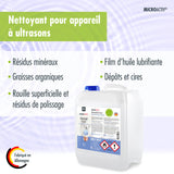 Produit detergent ultrason Microactiv® en bidon de 5 L
