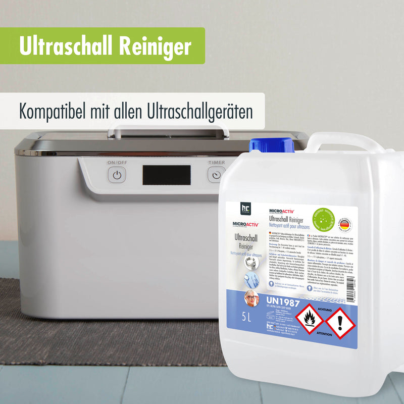 5 L Microactiv® Ultraschallreiniger für Ultraschallbad in Kanister