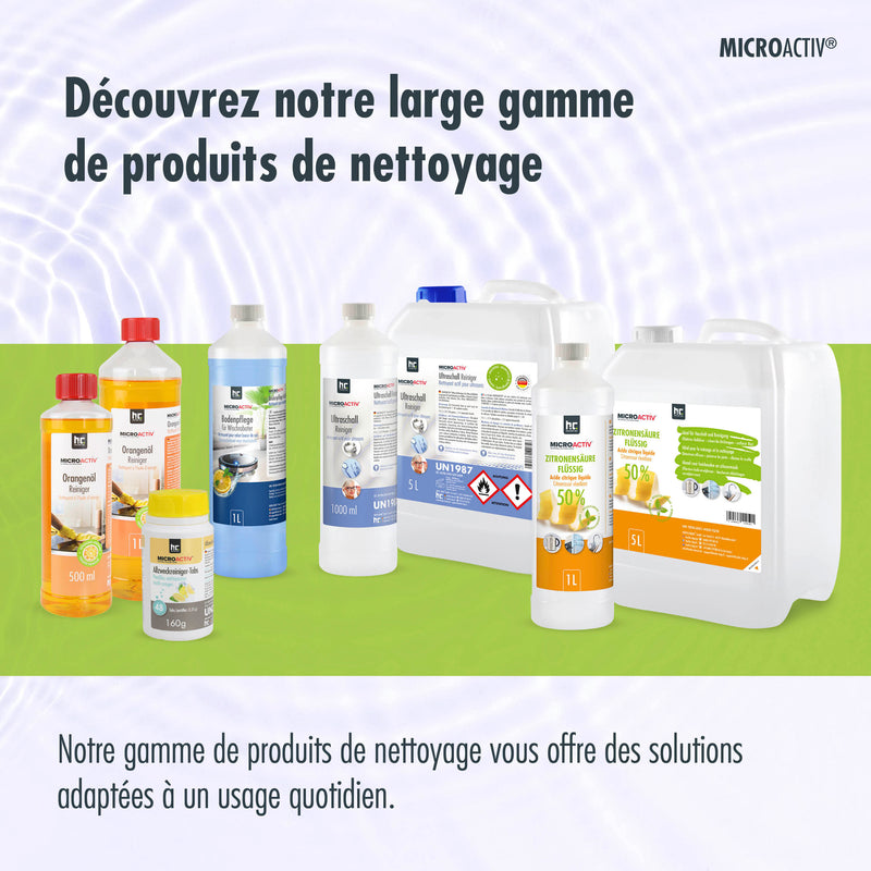 Produit detergent ultrason Microactiv® en bidon de 5 L