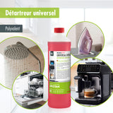 Détartrant universel Microactiv® avec indicateur de couleur en bouteille de 1 L