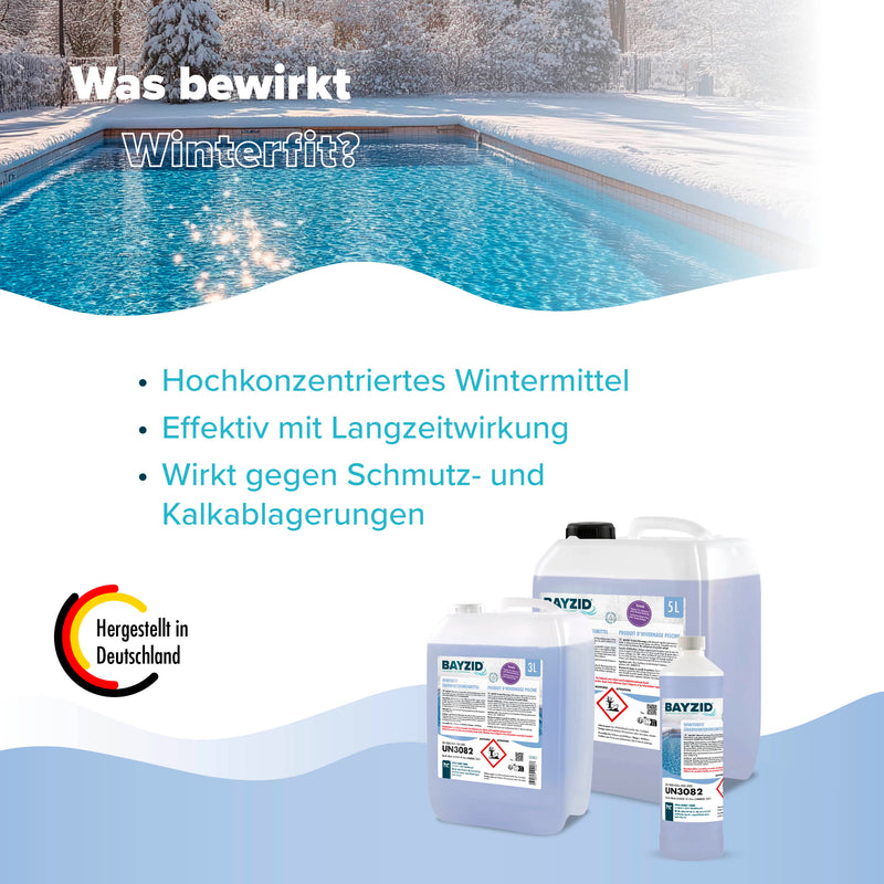 3 L BAYZID® Winterfit Überwinterungsmittel für Pools in Kanister - Höfer Chemie GmbH