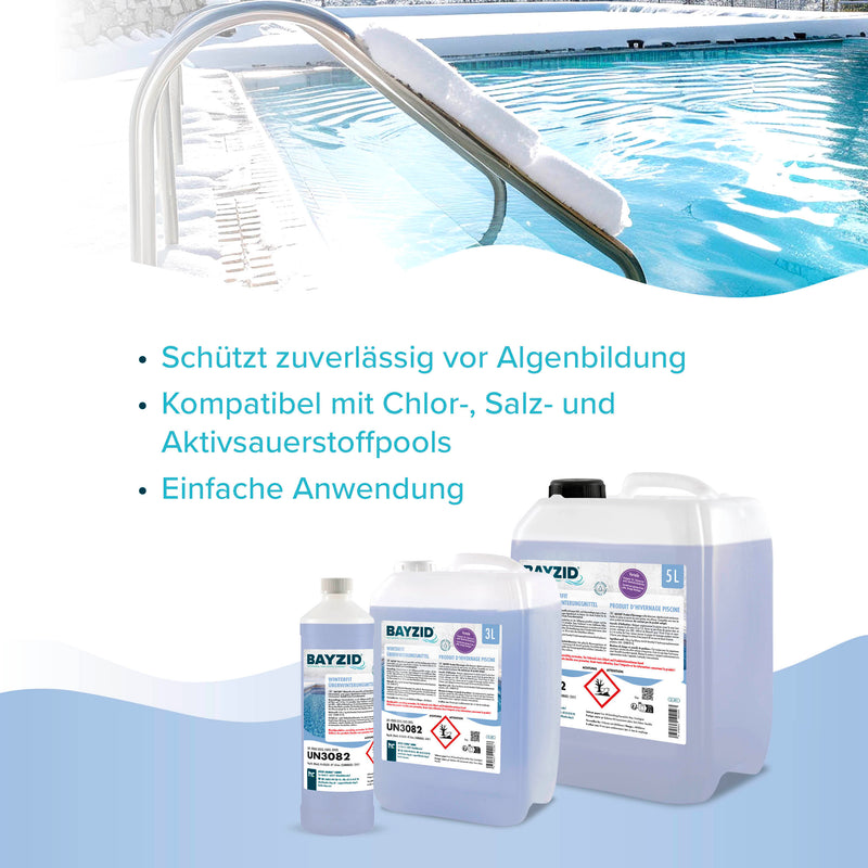 3 L BAYZID® Winterfit Überwinterungsmittel für Pools in Kanister - Höfer Chemie GmbH