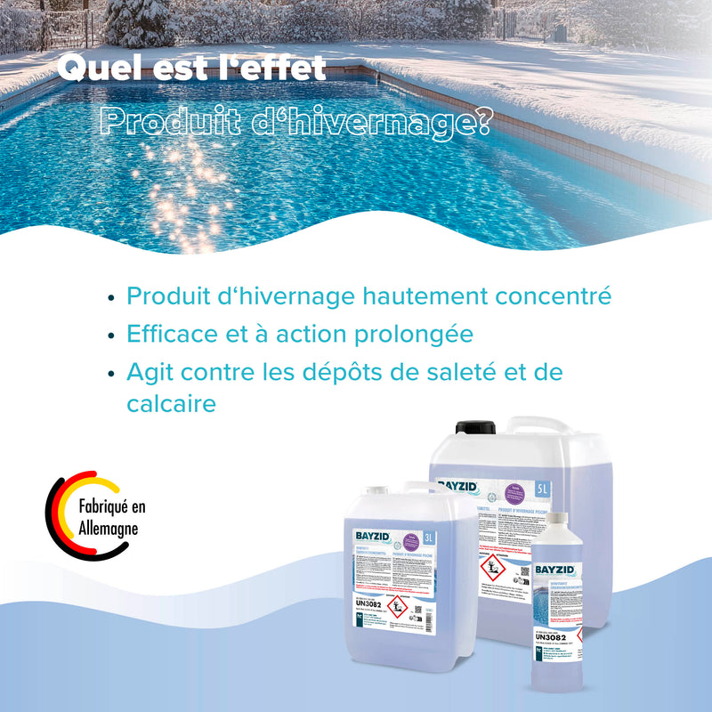 1 L BAYZID® Winterfit Überwinterungsmittel für Pools in Flaschen - Höfer Chemie GmbH