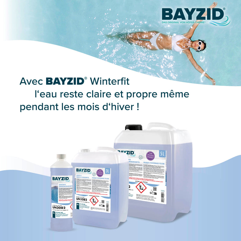 1 L BAYZID® Winterfit Überwinterungsmittel für Pools in Flaschen - Höfer Chemie GmbH
