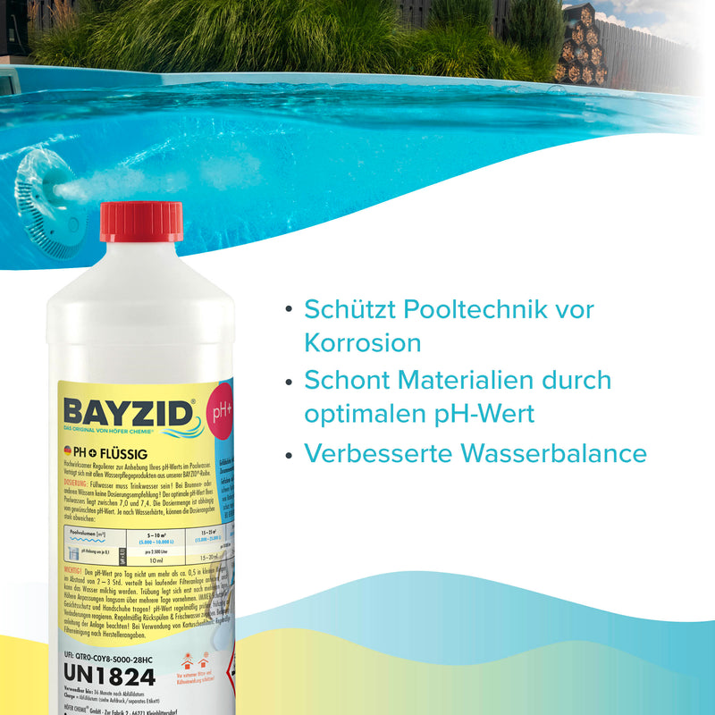 handschuh ph wert 1 kg BAYZID® pH Heber flüssig 6