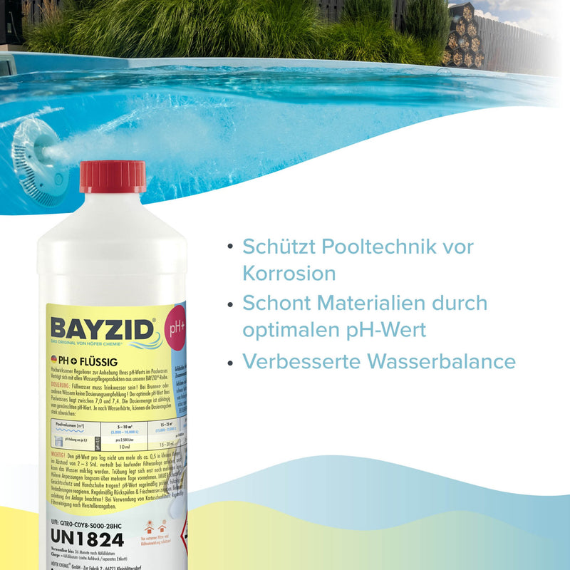1 kg BAYZID® pH Heber flüssig - Höfer Chemie GmbH