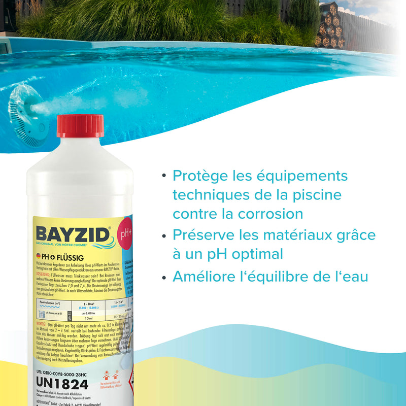 pH plus liquide Bayzid® en bouteille de 1 KG
