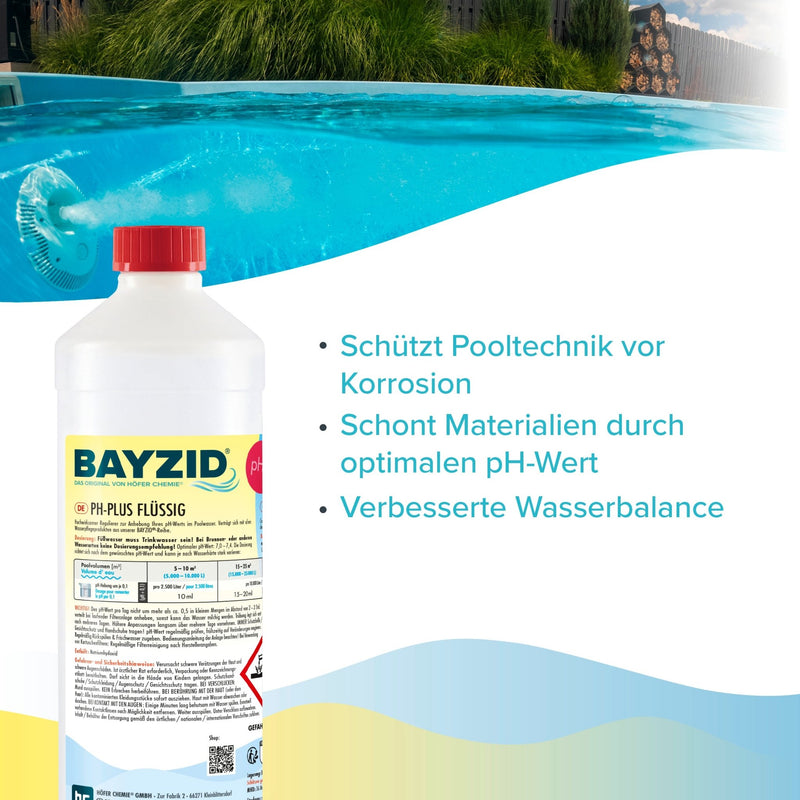 1 kg BAYZID® pH Heber flüssig - Höfer Chemie GmbH