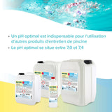 28 kg BAYZID® pH Plus flüssig für Pools in großen Kanistern - Höfer Chemie GmbH