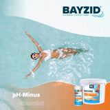 7 kg BAYZID® pH Minus Granulat für den Pool - Höfer Chemie GmbH