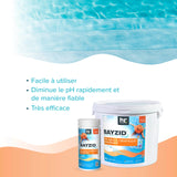 7 kg BAYZID® pH Minus Granulat für den Pool - Höfer Chemie GmbH