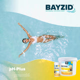 5 kg BAYZID® pH Plus Granulat für den Pool in Eimer - Höfer Chemie GmbH