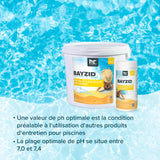 1 kg BAYZID® pH Plus Granulat für den Pool - Höfer Chemie GmbH