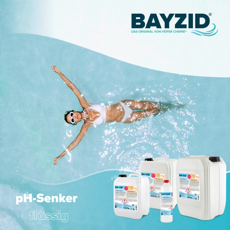 5 kg BAYZID® pH Minus flüssig 14,9% in Kanister - Höfer Chemie GmbH