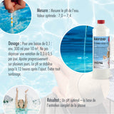 1 kg BAYZID® pH Minus flüssig 14,9% für Pools in Flaschen - Höfer Chemie GmbH