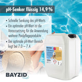 20 kg BAYZID® pH Minus flüssig 14,9% in Kanister - Höfer Chemie GmbH