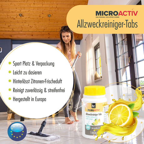 160 g Microactiv® Allzweckreiniger Tabs - Höfer Chemie GmbH