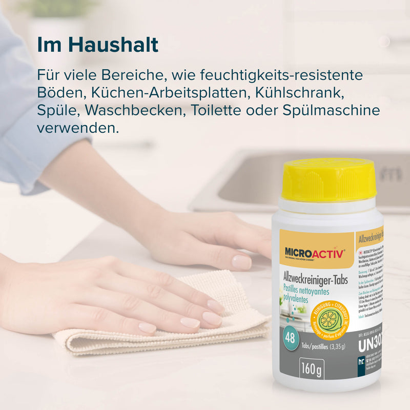 160 g Microactiv® Allzweckreiniger Tabs