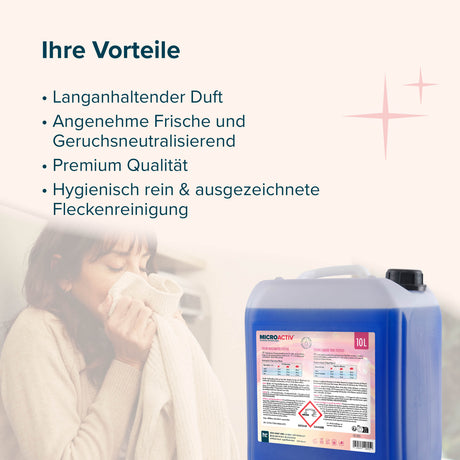 10 L Microactiv® Color Waschmittel flüssig - Höfer Chemie GmbH