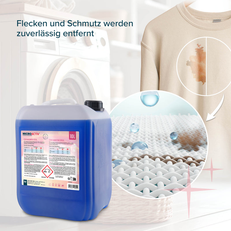10 L Microactiv® Color Waschmittel flüssig - Höfer Chemie GmbH