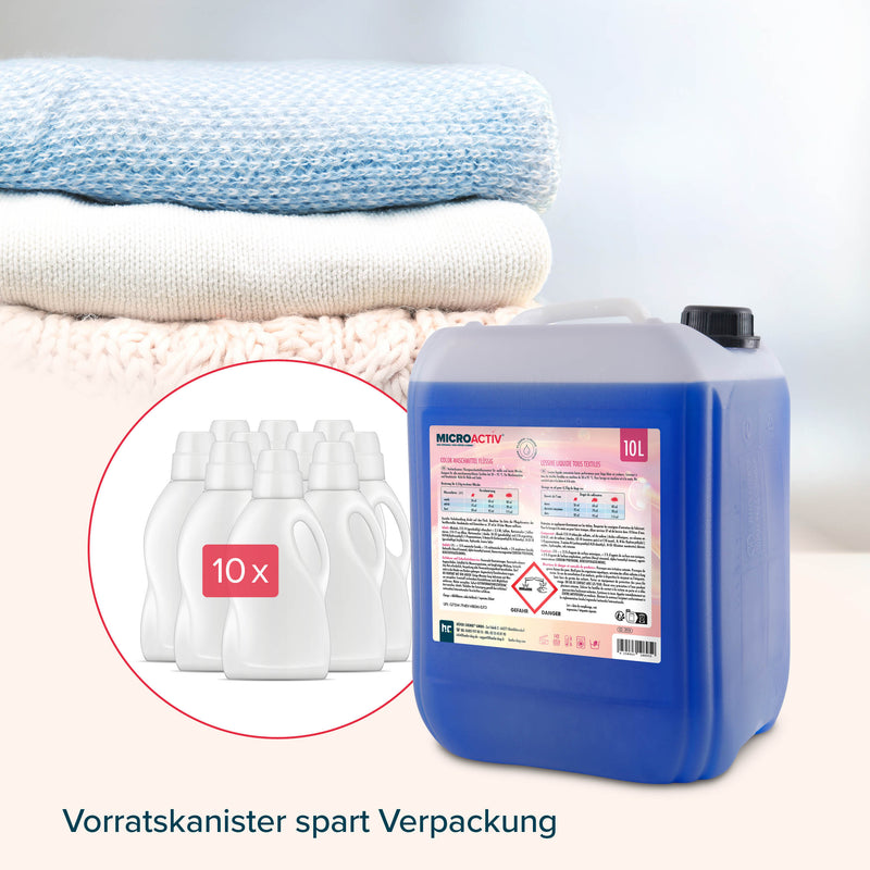 10 L Microactiv® Color Waschmittel flüssig - Höfer Chemie GmbH