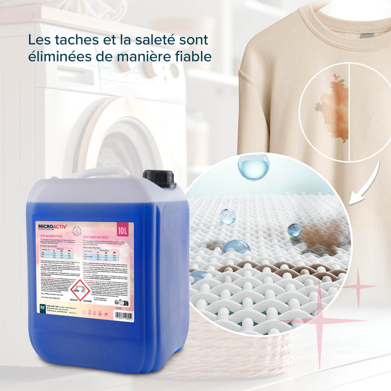 10 L Microactiv® Color Waschmittel flüssig - Höfer Chemie GmbH