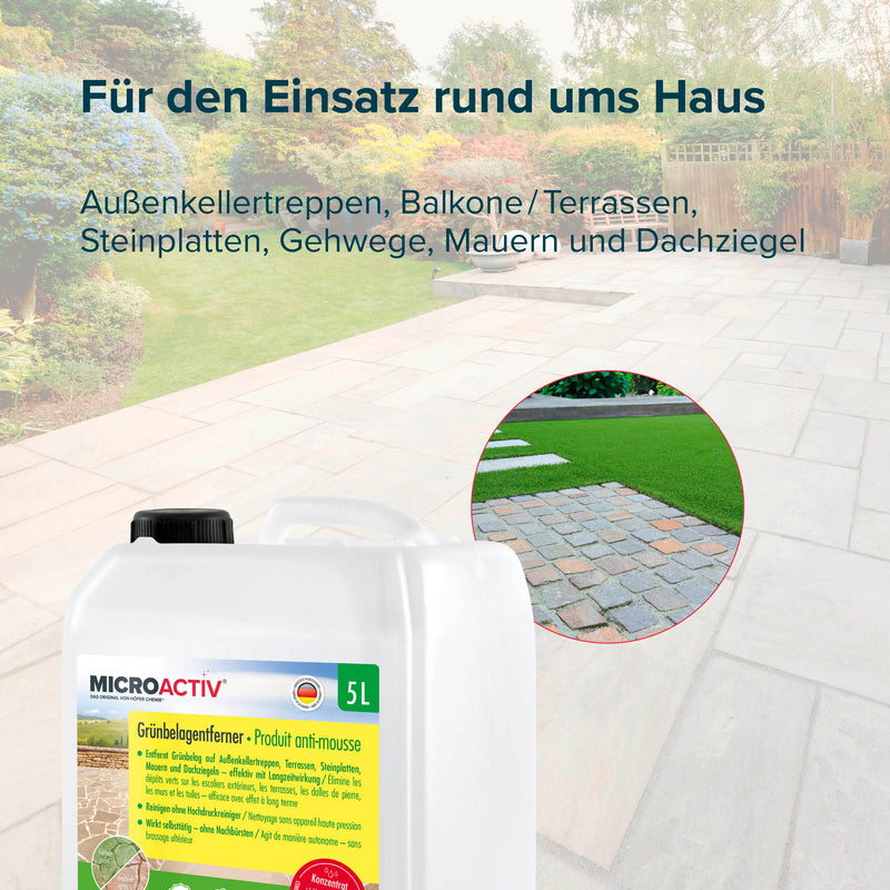 MICROACTIV® Grünbelagentferner Set - Höfer Chemie GmbH