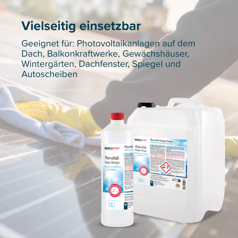 1 L MICROACTIV® Photovoltaik Anlagen Reiniger - Höfer Chemie GmbH