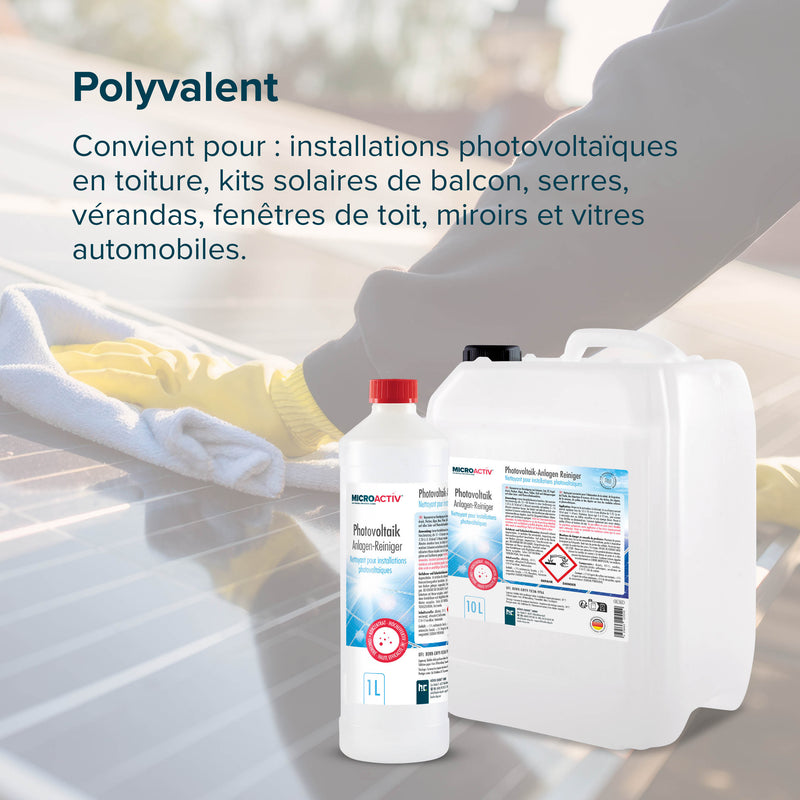 1 L MICROACTIV® Photovoltaik Anlagen Reiniger - Höfer Chemie GmbH