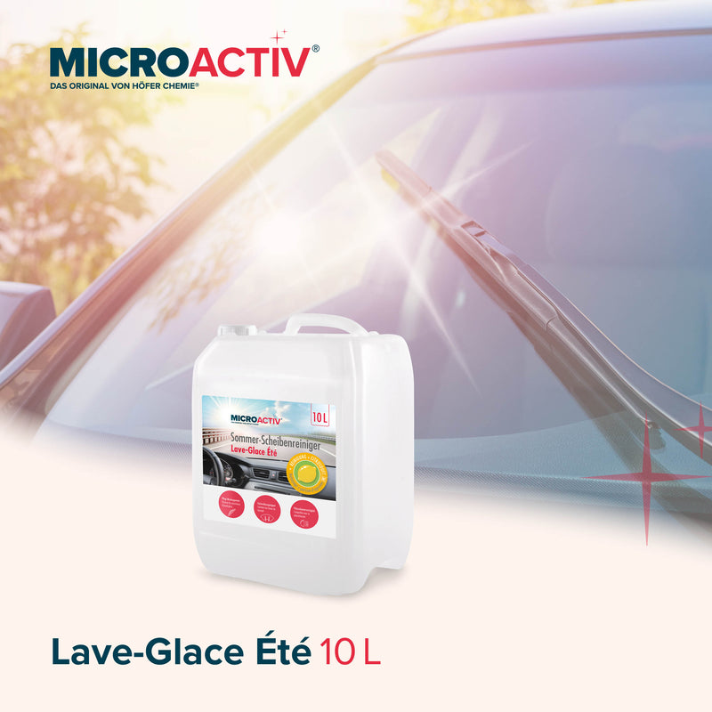 10 L MICROACTIV® Sommer-Scheibenreiniger – anwendungsfertig