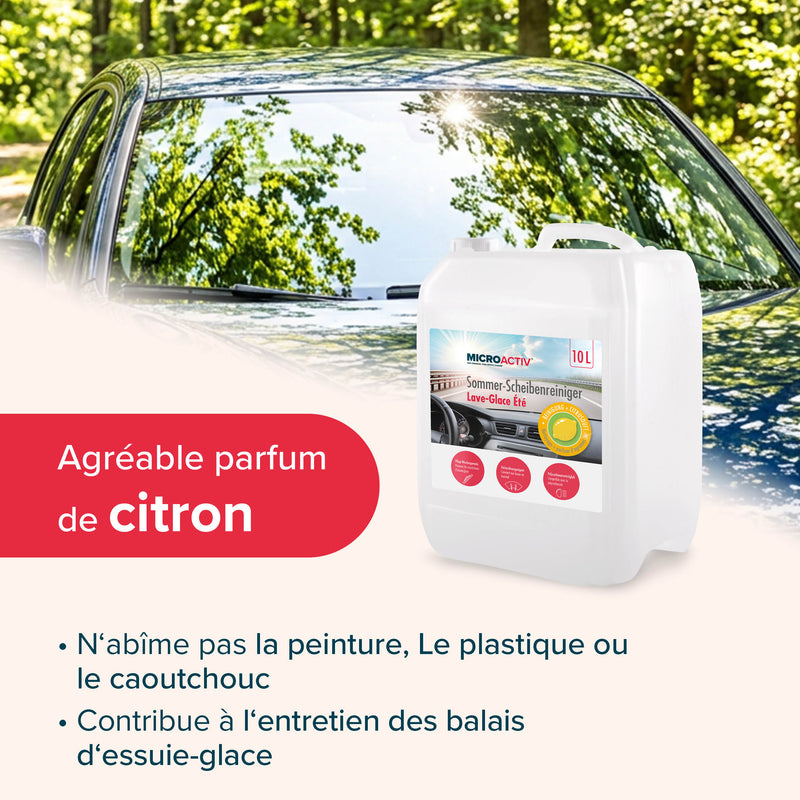 10 L MICROACTIV® Sommer-Scheibenreiniger – anwendungsfertig