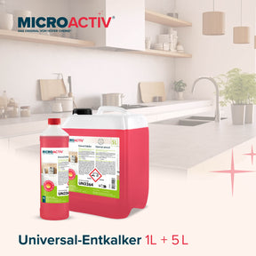 5 L Microactiv® Universal Entkalker mit Farbindikator für Kaffeevollautomaten im Kanister - Höfer Chemie GmbH