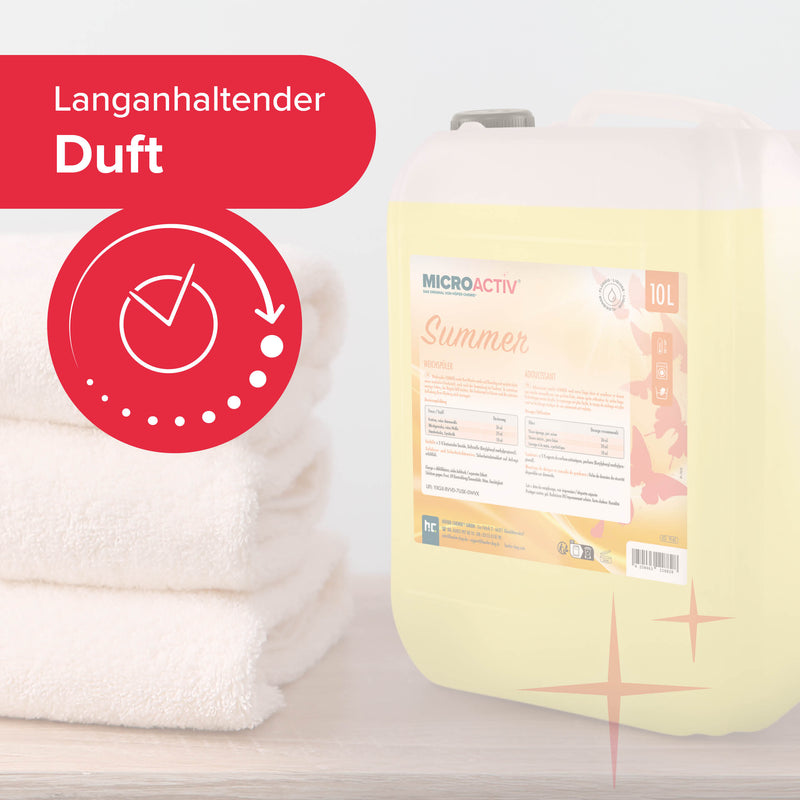 10 L Microactiv® Weichspüler Summer - Höfer Chemie GmbH