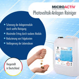 1 L MICROACTIV® reiniger voor fotovoltaïsche systemen in flessen