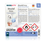 5 L Microactiv® Ultraschallreiniger Flüssig-Konzentrat für Ultraschallbad