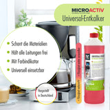 5 L Microactiv® Universal Entkalker mit Farbindikator für Kaffeevollautomaten im Kanister