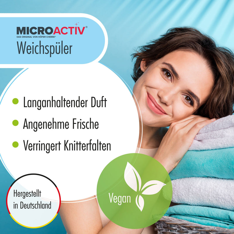 10 L Microactiv® Weichspüler Classic Blue in Kanister