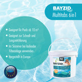 1 kg BAYZID® 2-Phasen-Multitabs 200g 6in1