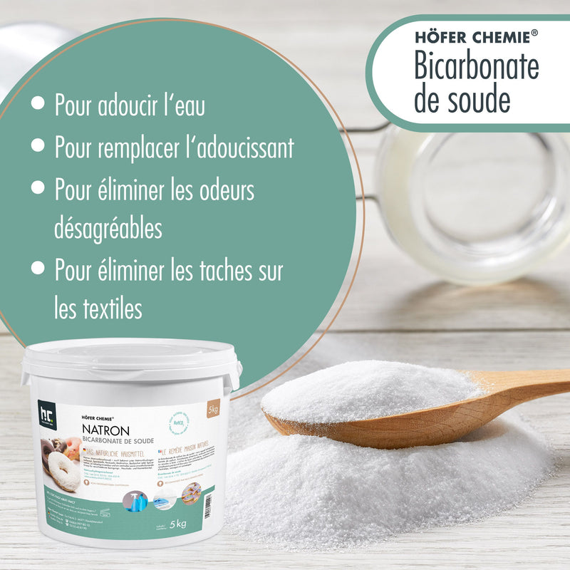 25 kg de bicarbonate de sodium en qualité alimentaire - l'aide ménagère parfaite