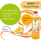 1 L Microactiv® Orangenöl Reiniger Konzentrat