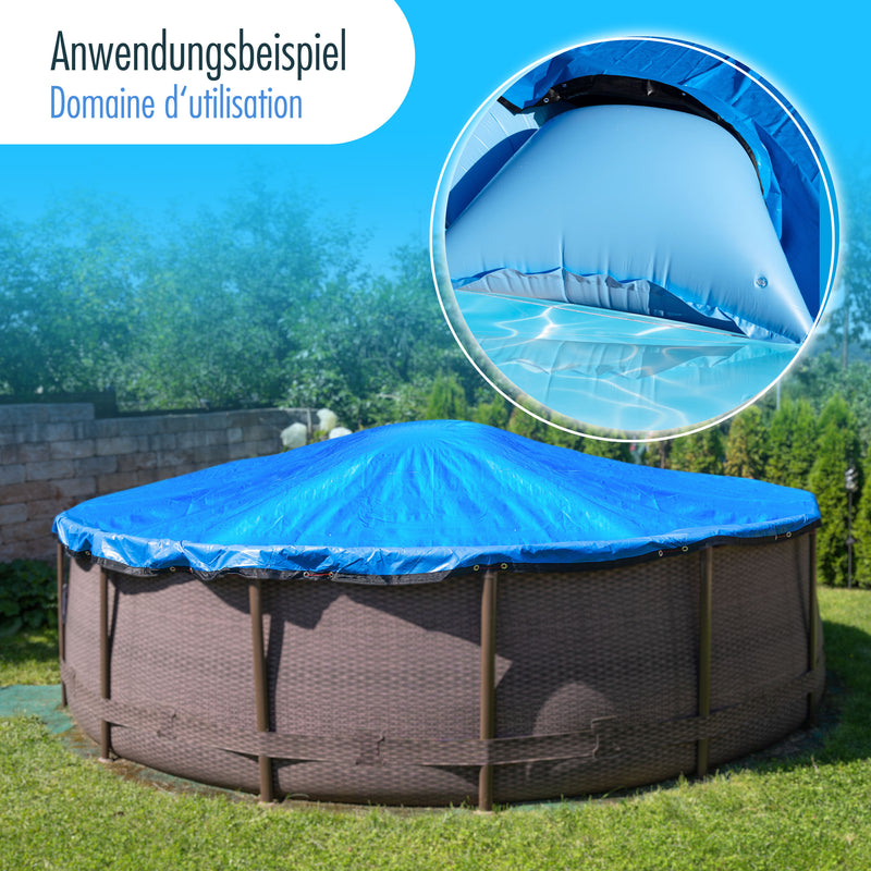 Winter Abdeckplane für ovale Pools 7,15 x 4 m, oval