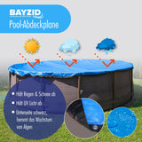 Poolabdeckung für ovale Pools 7,15 x 4 m, oval - Höfer Chemie GmbH