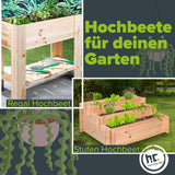 Hochbeet aus Holz für den Garten