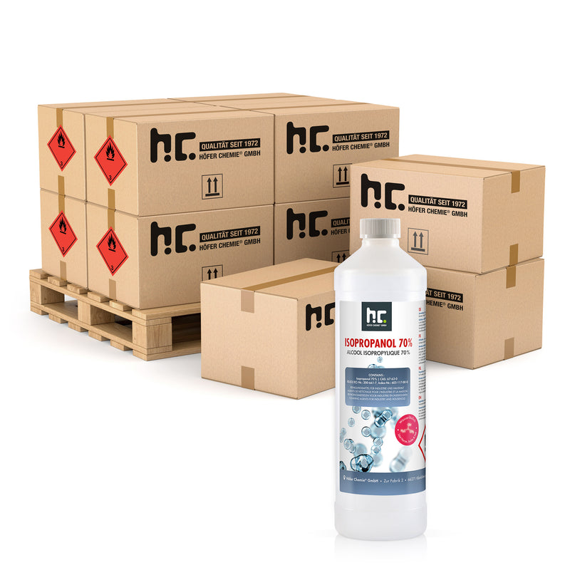 1 L Höfer Chemie® Isopropanol 70% in Flaschen