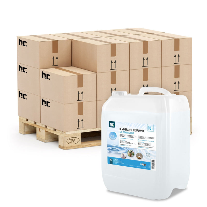 10 L Höfer Chemie® Demineralisiertes Wasser in Kanister - Höfer Chemie GmbH