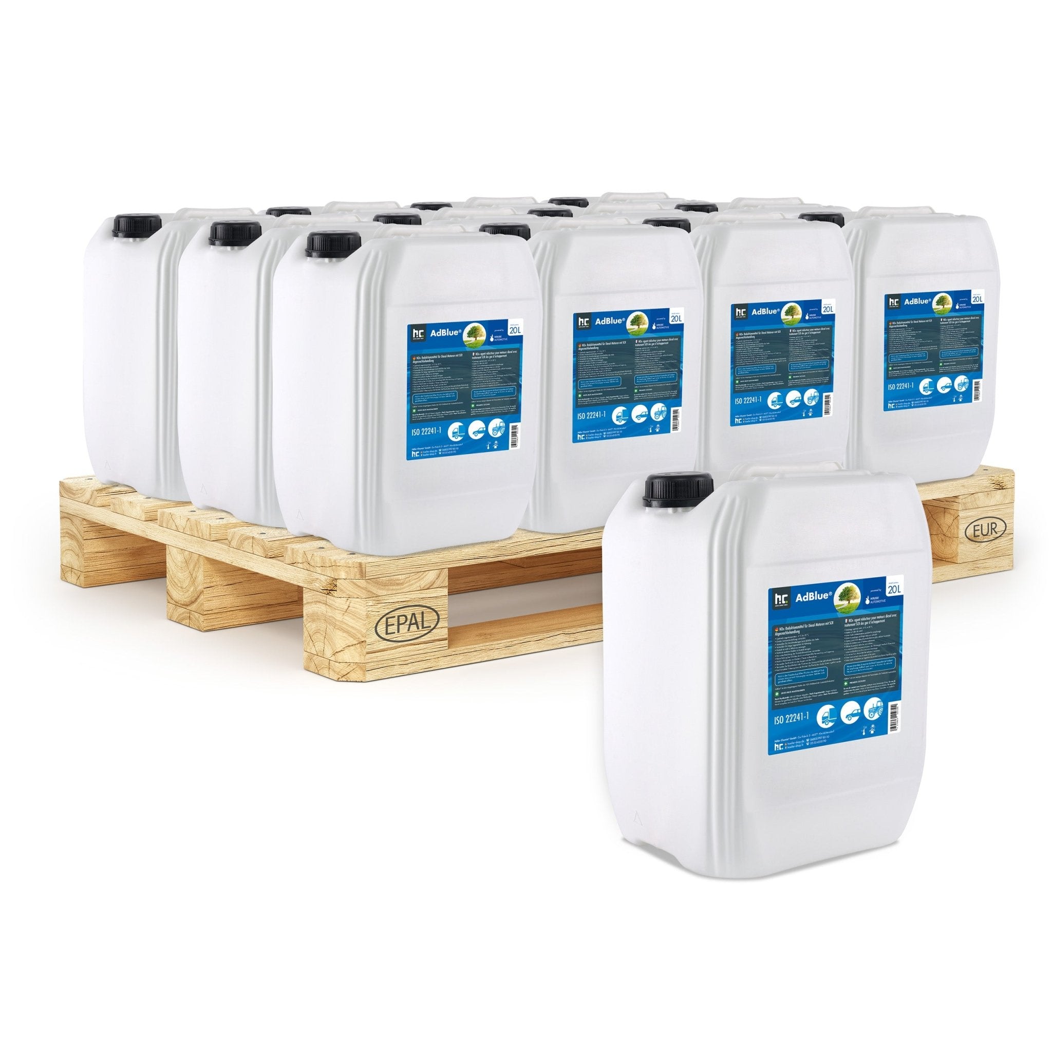冷凍PL50 H20 ADM20 ADL40 ADLL20 20 L AdBlue® hoogwaardig in jerrycan– Höfer Chemie GmbH