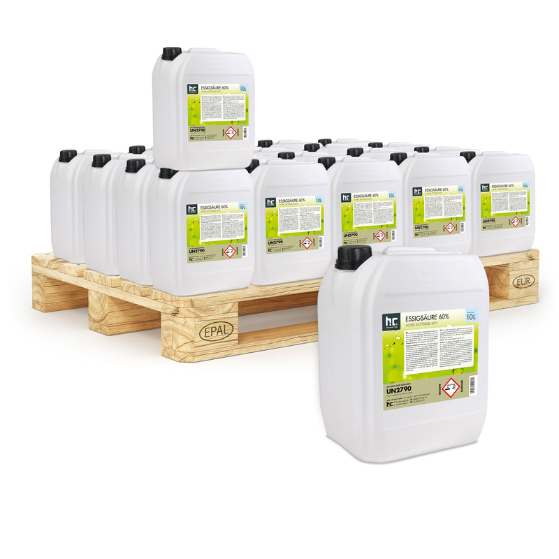 10 L Höfer Chemie® azijnzuur 60% in jerrycans